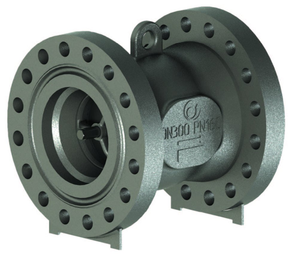 Клапаны обратные осевые DN 80…1200 PN 1,6…25,0 МПа